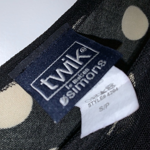 Black and white polka dot dress - Picture 4 of 4